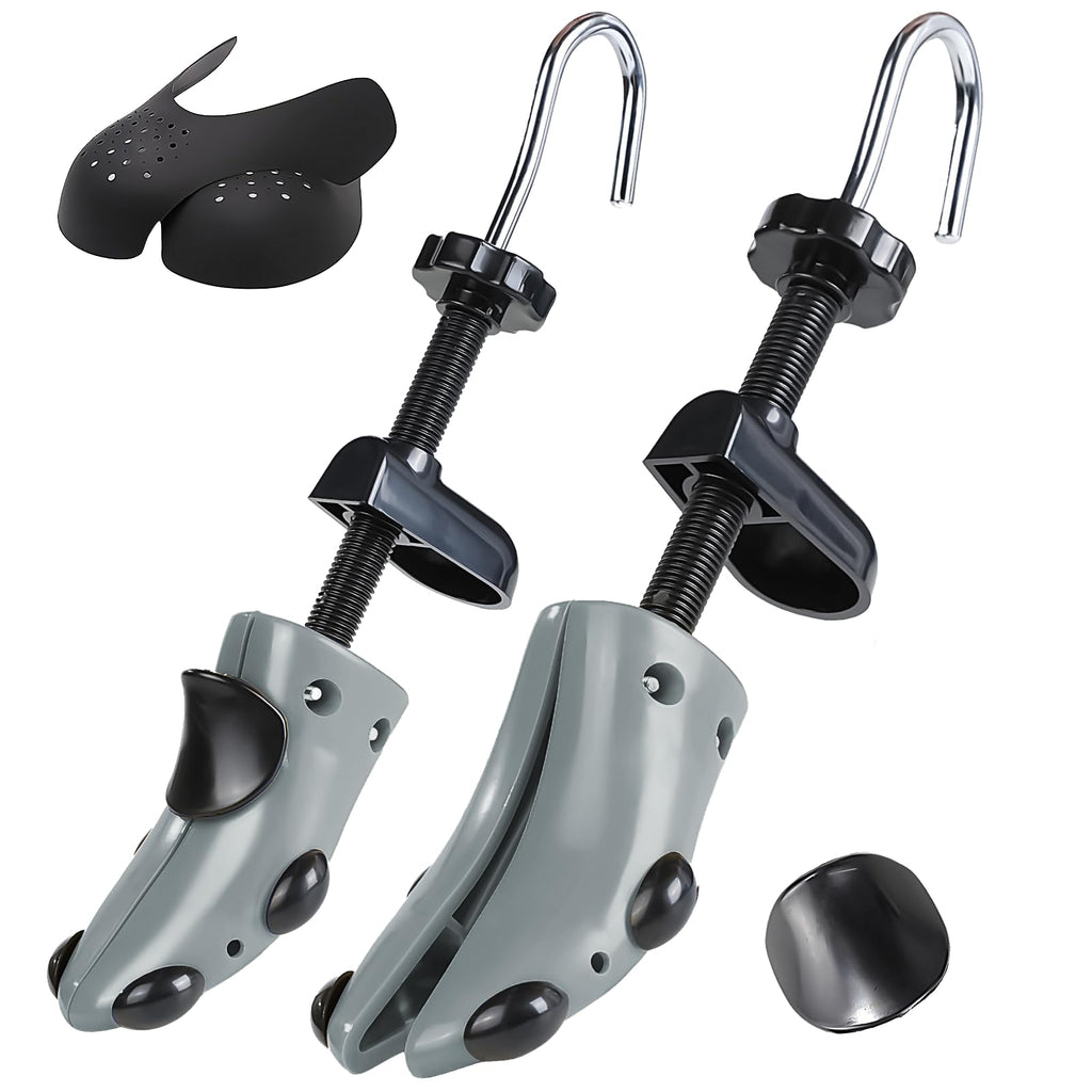 Shoe Stretcher Shoe Trees,Adjustable Length & Width for Men and Women,4-Way Adjustable Shoe Expander Widener