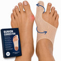 Bunion Corrector for Women and Men, Big Toe Straightener. XSmall-Left | Ultra Thin Bunion Sleeve Sock, Hallux Valgus Relief and Toe Alignment, Fits Inside All Shoes for Day and Night Wear
