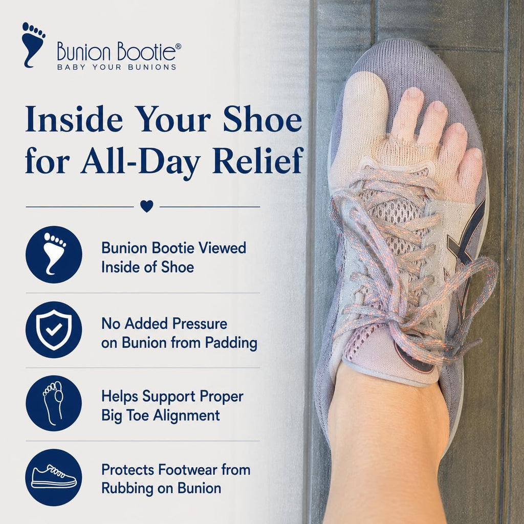 Bunion Corrector for Women and Men, Big Toe Straightener. XSmall-Left | Ultra Thin Bunion Sleeve Sock, Hallux Valgus Relief and Toe Alignment, Fits Inside All Shoes for Day and Night Wear
