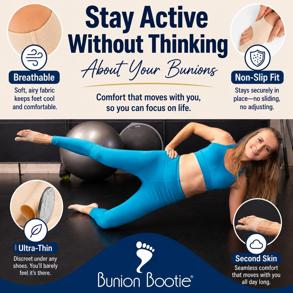 Bunion Corrector for Women and Men, Big Toe Straightener. XSmall-Left | Ultra Thin Bunion Sleeve Sock, Hallux Valgus Relief and Toe Alignment, Fits Inside All Shoes for Day and Night Wear