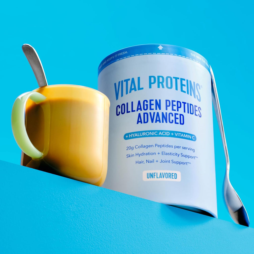 Vital Proteins Collagen Peptides Powder Advanced, Unflavored, 20oz