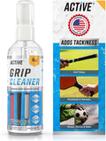 ACTIVE Grip Cleaner & Restore Spray - 2-in-1 Grip Spray for Basketball Shoes, Golf Club Cleaner, Pickleball Paddle Reset, Football Glove Boost, Volleyball Shoe Traction, Remove Oil, Dirt & Sweat - 4oz